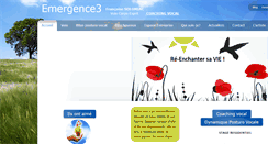 Desktop Screenshot of emergence3.fr